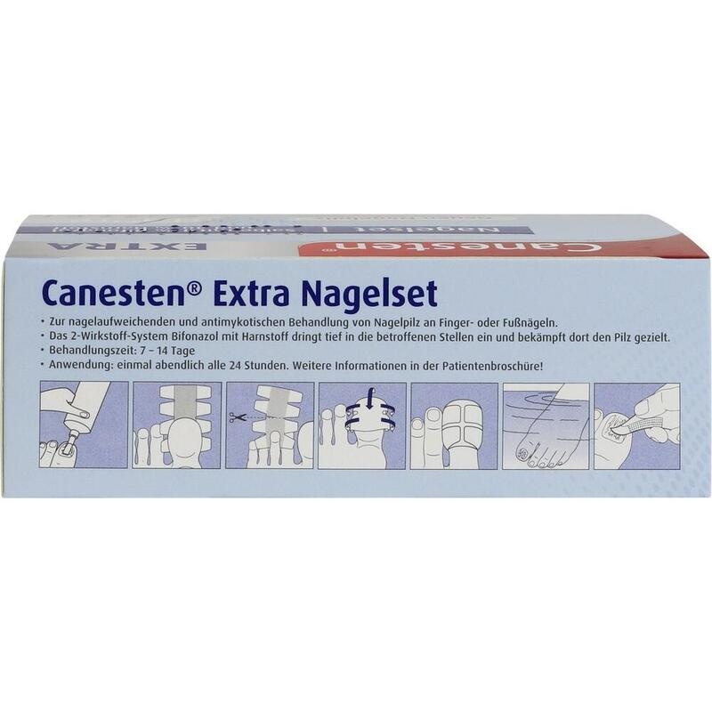 CANESTEN Extra Nagelset